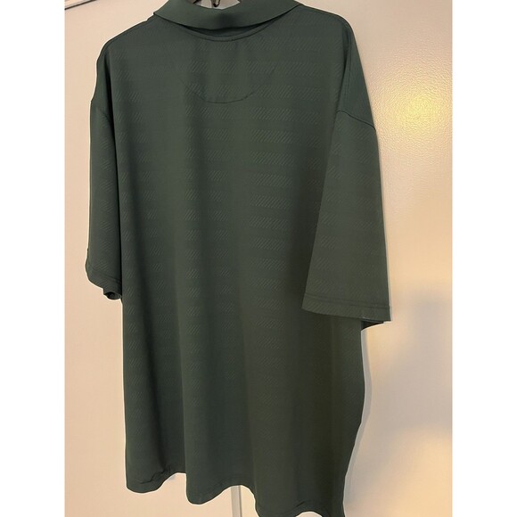 Nike Oregon Ducks NCAA Performance Dri Fit Polo Shirt 3XL Green Yellow Football - Picture 7 of 9